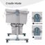 Teknum Moonlight Bedside Crib 0-2 Years, Color: Grey, 12 image