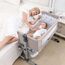 Teknum Moonlight Bedside Crib 0-2 Years, Color: Ivory, 2 image