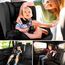 Teknum Pack And Go Car Seat Group 1/2/3 Foldable Portable 9Kg–36Kg, Color: Black, 8 image