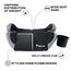 Teknum Pluto Car Seat Booster Group 2/3 15Kg–36Kg 4–12 Years, Color: Grey, 9 image