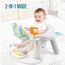 Teknum 2-In-1 Dining Chair And Toddler Play Seat With Pedal Piano White 4 Months+ Up To 10Kg, 5 image