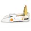 Teknum Baby Portable Dining Feeding Chair Recliner Activity Chair 6–30 Months Up To 12Kg, Color: White & Yellow, 3 image