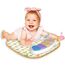 Teknum Baby Portable Dining Feeding Chair Recliner Activity Chair 6–30 Months Up To 12Kg, Color: White & Yellow, 4 image