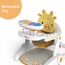 Teknum Baby Portable Dining Feeding Chair Recliner Activity Chair 6–30 Months Up To 12Kg, Color: White & Yellow, 7 image