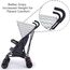 Teknum Eco Lite Baby Stroller Lightweight Foldable 6 Months+ Up To 15Kg, Color: Yellow Wave, 3 image