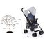 Teknum Eco Lite Baby Stroller Lightweight Foldable 6 Months+ Up To 15Kg, Color: Yellow Wave, 14 image