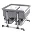 Teknum Twin Bed Side Fellow Crib 0–2 Years Up To 50Kg, Color: Light Grey, 2 image