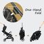 Teknum Travelzen Baby Stroller With Coffee Cup Holder 0–48 Months Up To 22Kg, Color: Black Gold, 15 image