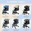 Teknum Travelzen Baby Stroller With Coffee Cup Holder 0–48 Months Up To 22Kg, Color: Black Gold, 17 image