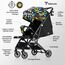Teknum Travelzen Baby Stroller With Coffee Cup Holder 0–48 Months Up To 22Kg, Color: Black Love, 2 image