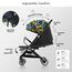 Teknum Travelzen Baby Stroller With Coffee Cup Holder 0–48 Months Up To 22Kg, Color: Black Love, 3 image