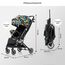 Teknum Travelzen Baby Stroller With Coffee Cup Holder 0–48 Months Up To 22Kg, Color: Black Love, 16 image