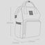 Teknum Eco Lite Baby Stroller With Sunveno Diaper Bag Combo, 12 image