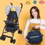 Teknum Eco Lite Stroller & Alameda Ace Diaper Bag Combo Yellow Wave 6–36 Months Up To 15Kg, 2 image