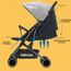 Teknum Yoga Lite Stroller With Diaper Bag Combo Black 6–36 Months Up To 15Kg, Color: Grey, 6 image