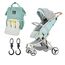 Teknum Feather Lite Traveler A1 Baby Stroller Combo With Sunveno Diaper Bag And Hooks 0-4 Years, 3 image