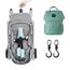 Teknum Feather Lite Traveler A1 Baby Stroller Combo With Sunveno Diaper Bag And Hooks 0-4 Years, 7 image