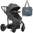 Teknum 3In1 Pram Stroller And Little Story Mamma Diaper Bag Bundle 6-36 Months, 5 image