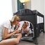 Teknum 4In1 Baby Bedside Co-Sleeper Bassinet Playpen With Rocker 0-3 Years 30Kg, Color: Grey, 4 image
