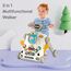 Teknum 3In1 Baby Walker Learning Table Game Panel With Musical Keyboard 6+ Months, Color: Grey, 3 image