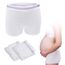Sunveno Postpartum Mesh Underwear 2 Pieces, Color: White, Maternity Size: L, 4 image