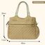 Sunveno Fashion Diaper Bag 17.7L With 15 Pockets And Shoulder Strap, Color: Beige, 5 image