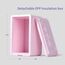 Sunveno Insulated Lunch Bag With Thermos Box 29.5Cm Dual Compartment, Color: pink, 7 image