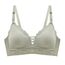 Sunveno Maternity Feeding Bra, Color: Green, Maternity Size: L