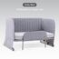Teknum All-In-1 Bedside Crib Cot Playpen Sofa Expansion Pack 0-4 Years 100Kg, Color: Grey, 3 image