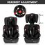 Teknum Nova Car Seat Group 1/2/3 9-36Kg 9 Months-12 Years, Color: Black, 6 image