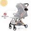 Teknum Explorer Travel Stroller Lightweight Cabin Friendly 6–36 Months Up To 15Kg, Color: Grey, 5 image