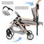 Teknum Explorer Travel Stroller Lightweight Cabin Friendly 6–36 Months Up To 15Kg, Color: Grey, 7 image