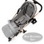 Teknum Explorer Travel Stroller Lightweight Cabin Friendly 6–36 Months Up To 15Kg, Color: Grey, 9 image