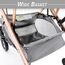 Teknum Explorer Travel Stroller Lightweight Cabin Friendly 6–36 Months Up To 15Kg, Color: Grey, 10 image