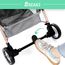 Teknum Explorer Travel Stroller Lightweight Cabin Friendly 6–36 Months Up To 15Kg, Color: Green, 15 image