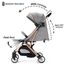 Teknum Explorer Travel Stroller Lightweight Cabin Friendly 6–36 Months Up To 15Kg, Color: Melange Grey, 3 image