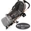 Teknum Explorer Travel Stroller Lightweight Cabin Friendly 6–36 Months Up To 15Kg, Color: Melange Grey, 9 image