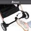Teknum Explorer Travel Stroller Lightweight Cabin Friendly 6–36 Months Up To 15Kg, Color: Melange Grey, 11 image
