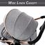 Teknum Explorer Travel Stroller Lightweight Cabin Friendly 6–36 Months Up To 15Kg, Color: Melange Grey, 12 image