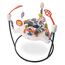 Teknum Baby Activity Jumper With Music And 9 Toys 4 Months+ Up To 11.3Kg, Color: Blue, 2 image