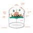 Teknum Baby Activity Jumper With Music And 9 Toys 4 Months+ Up To 11.3Kg, Color: White, 6 image