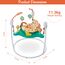 Teknum Baby Activity Jumper With Music And 9 Toys 4 Months+ Up To 11.3Kg, Color: White, 9 image