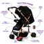 Teknum Reversible Trip Baby Stroller 6–36 Months Up To 15Kg, Color: Black, 6 image