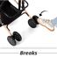Teknum Reversible Trip Baby Stroller 6–36 Months Up To 15Kg, Color: Black, 7 image