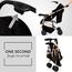 Teknum Reversible Trip Baby Stroller 6–36 Months Up To 15Kg, Color: Black, 9 image