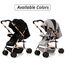 Teknum Reversible Trip Baby Stroller 6–36 Months Up To 15Kg, Color: Black, 15 image