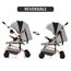 Teknum Reversible Trip Baby Stroller 6–36 Months Up To 15Kg, Color: Grey, 8 image