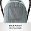 Teknum Look At Me Reversible Baby Stroller 0–36 Months Up To 15Kg, Color: Grey, 5 image