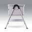 Teknum Sleepzen 2 Bedside Crib Bassinet 0–6 Months Up To 9Kg, Color: Grey, 4 image