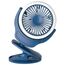 Teknum 2-In-1 Stroller Usb Charging Fan With Light 1200Mah, Color: Blue